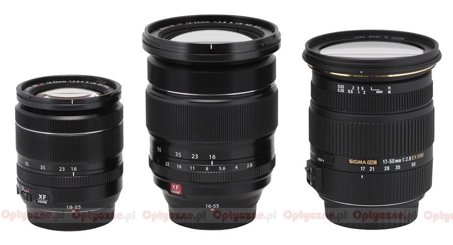 Fujifilm Fujinon Xf 16 55 Mm F 2 8 R Lm Wr Review Build Quality Lenstip Com