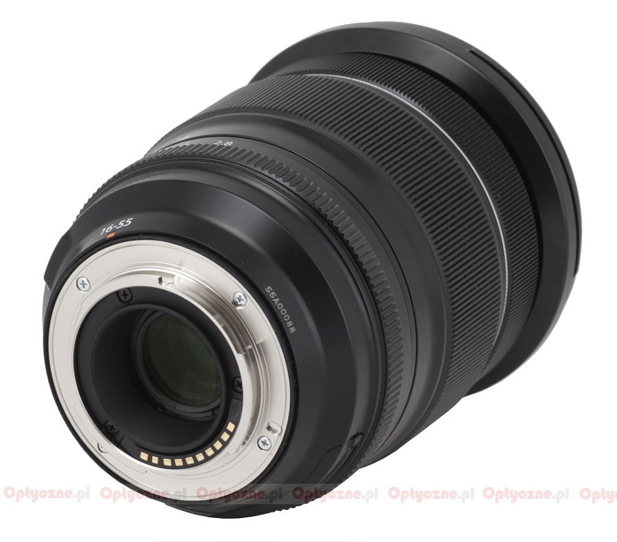 Fujifilm Fujinon Xf 16 55 Mm F 2 8 R Lm Wr Review Build Quality Lenstip Com