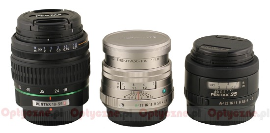 Pentax smc FA 77 mm f/1.8 Limited - Build quality