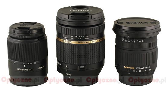 Tamron AF 18-270 mm f/3.5-6.3 Di II VC LD Asph. (IF) MACRO - Build quality and image stabilization