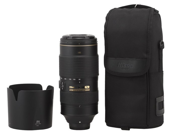 Nikon Nikkor AF-S 80-400 mm f/4.5-5.6G ED VR - Build quality and image stabilization