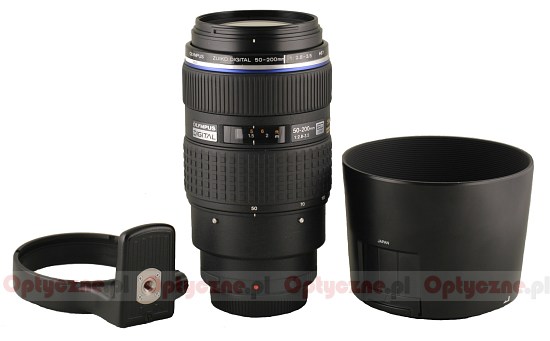 Olympus Zuiko Digital ED 50-200 mm f/2.8-3.5 SWD - Build quality