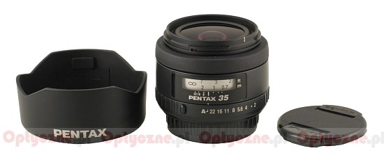 Pentax smc FA 35 mm f/2 AL - Build quality