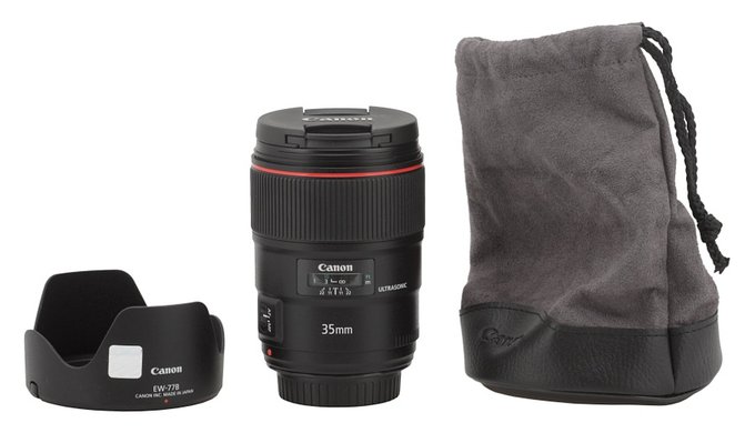 Pare-soleil Canon EW-77B - Pour Objectif EF 35mm F/1.4L II USM - Monture Baïonnette