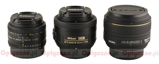 Nikon Nikkor AF-S DX 35 mm f/1.8G review - Build quality - LensTip.com