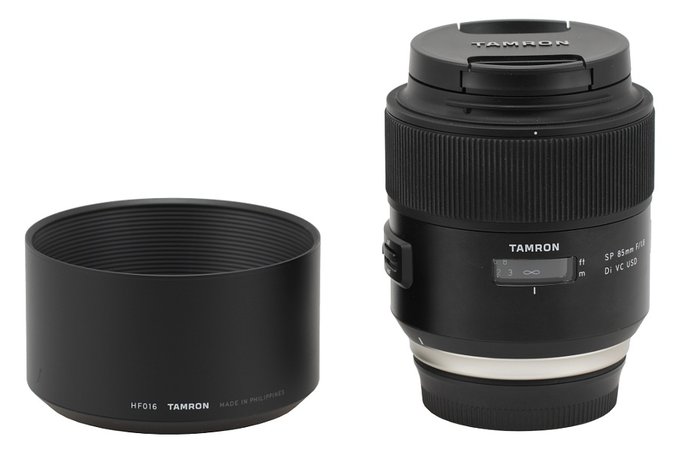 Tamron SP 85 mm f/1.8 Di VC USD - Build quality and image stabilization