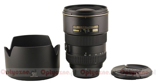 Nikon Nikkor AF-S DX 17-55 mm f/2.8G IF-ED - Build quality