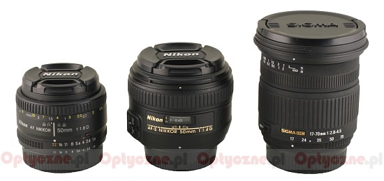 Nikon Nikkor AF-S 50 mm f/1.4G - Build quality