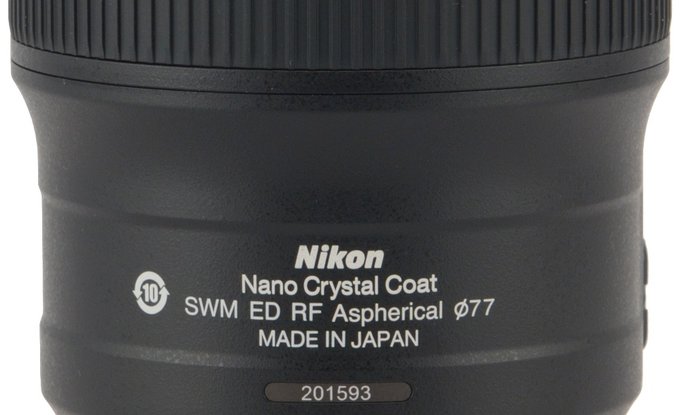 Nikon Nikkor AF-S 28 mm f/1.4E ED - Build quality