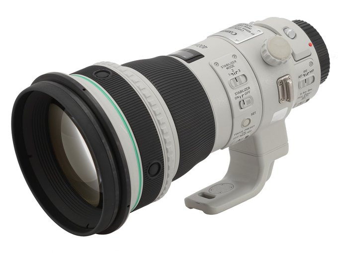 Canon EF 400 mm f/4 DO IS II USM - Build quality and image stabilization