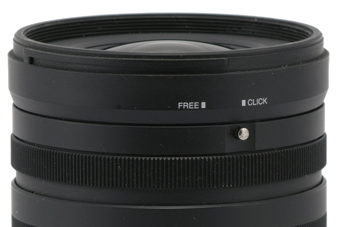 Tokina Frin 20 mm f/2 FE MF - Build quality