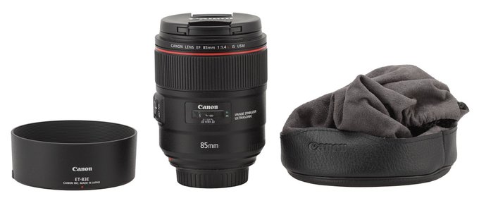 Canon EF 85 mm f/1.4L IS USM - Build quality and image stabilization