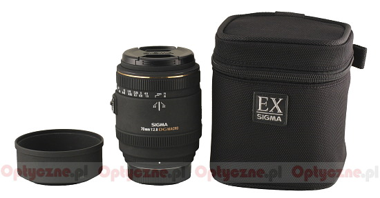 Sigma 70 mm f/2.8 EX DG Macro - Build quality