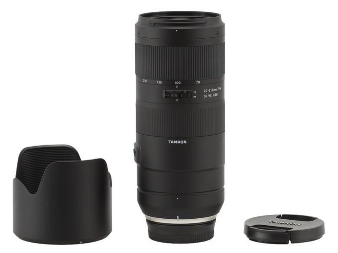 Tamron 70-210 mm f/4 Di VC USD - Build quality and image stabilization