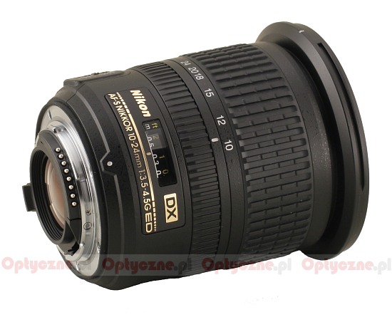 Nikon Nikkor AF-S DX 10-24 mm f/3.5-4.5G ED - Build quality