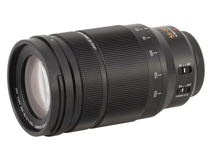 Panasonic Leica DG Vario-Elmarit 50-200 mm f/2.8-4 ASPH. - Build quality and image stabilization