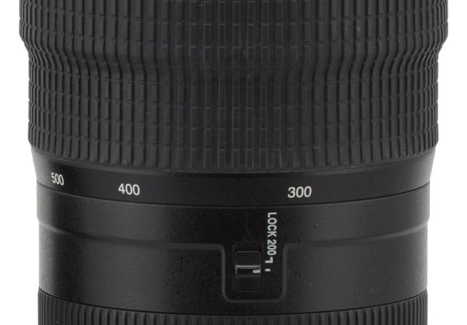 Nikon Nikkor AF-S 200–500 mm f/5.6E ED VR - Build quality and image stabilization