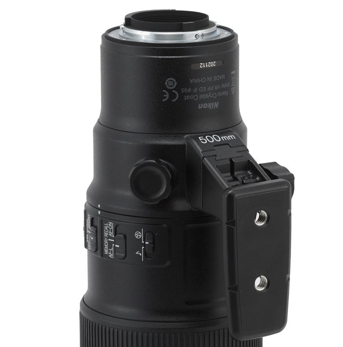 Nikon Nikkor AF-S 500 mm f/5.6E PF ED VR - Build quality and image stabilization
