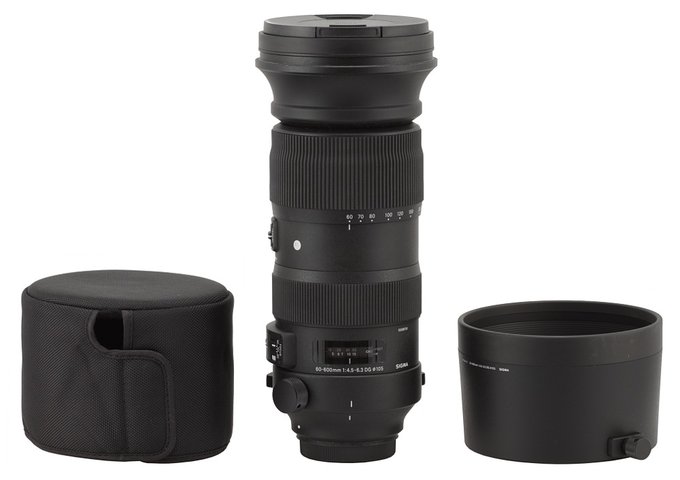 Sigma S 60-600 mm f/4.5-6.3 DG OS HSM - Build quality and image stabilization