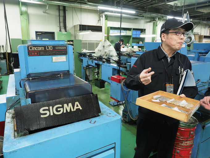 A trip to Sigma lens factory in Aizu - Metal processing