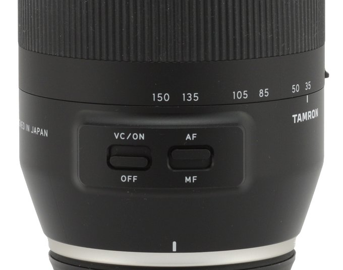 Tamron 35-150 mm f/2.8-4 Di VC OSD - Build quality and image stabilization