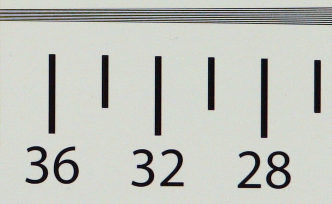 Sigma A 24-70 mm f/2.8 DG DN - Image resolution