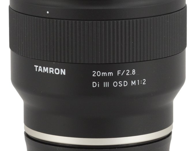 Tamron 20 mm f/2.8 Di III OSD M 1:2 - Build quality