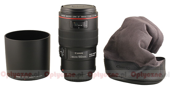 Canon EF 100 mm f/2.8 L Macro IS USM - Build quality and image stabilization