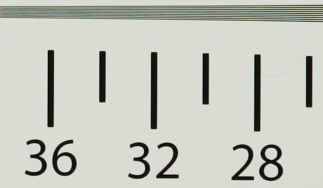 Sigma A 105 mm f/2.8 DG DN Macro - Image resolution