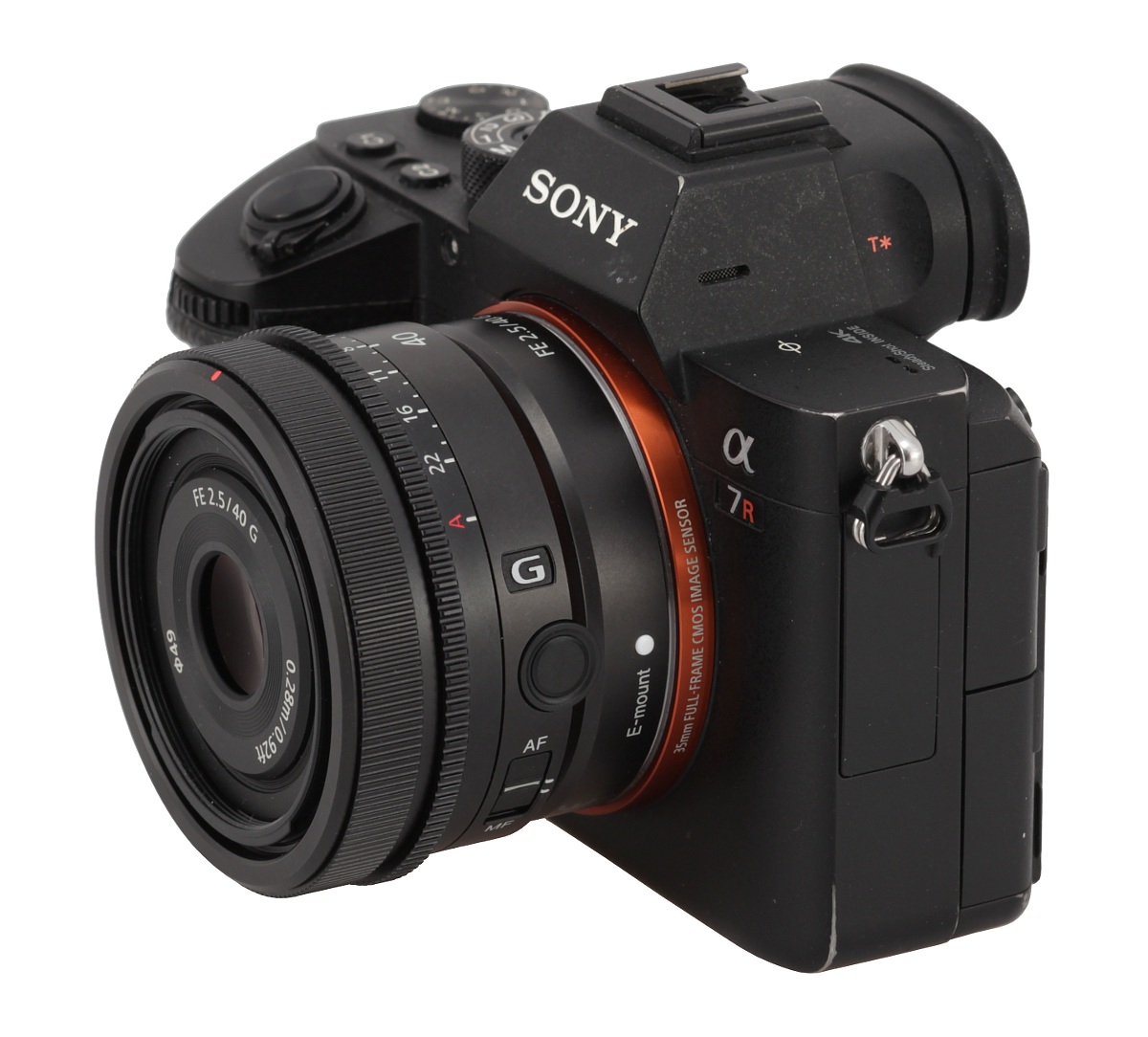 Sony 40 f/2.5 G - Introduction - LensTip.com