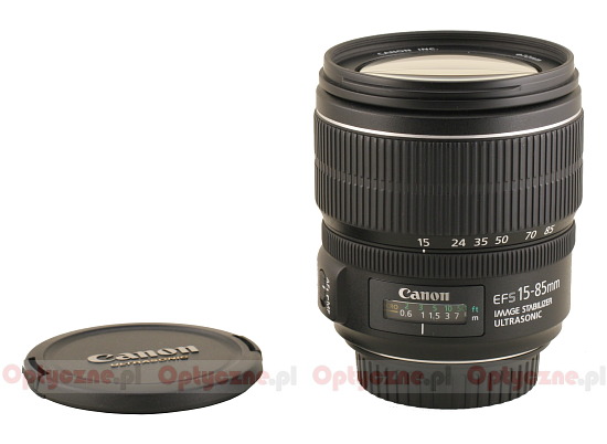 Canon EF-S 15-85 mm f/3.5-5.6 IS USM review - Build quality and 