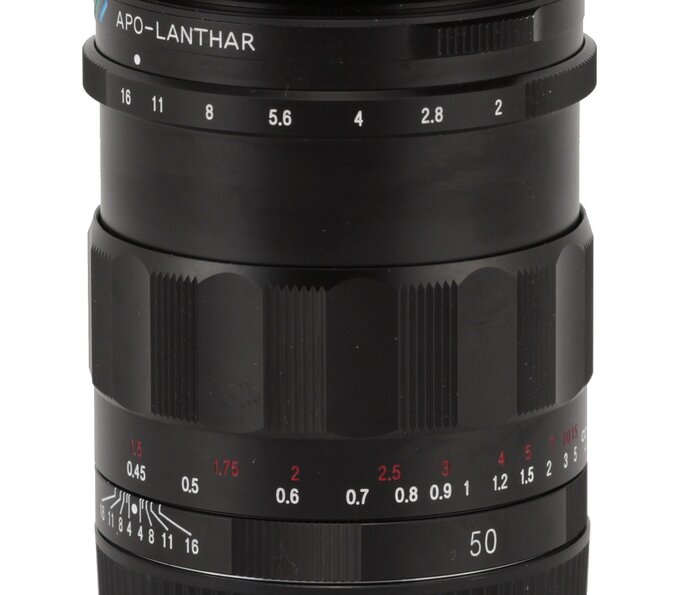 Voigtlander Apo Lanthar 50 mm f/2 E - Build quality