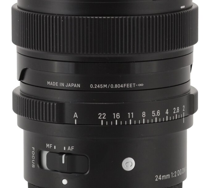 Sigma C 24 mm f/2 DG DN – first impressions and sample images - Build quality