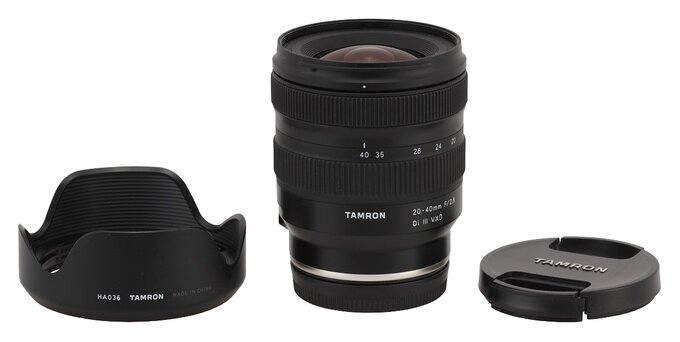 Tamron 20-40 mm f/2.8 Di III VXD - Build quality