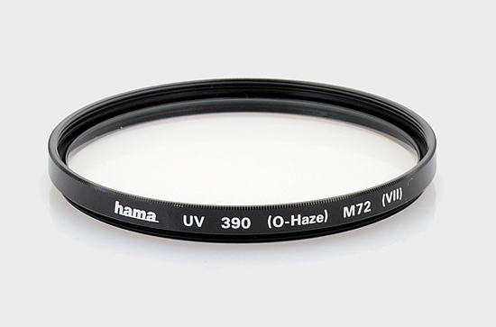 UV filters test - Hama 72mm UV 390 (0-Haze)