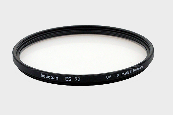 UV filters test - Heliopan ES 72mm UV-0