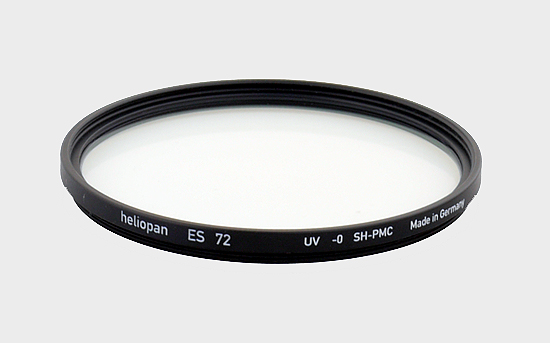 UV filters test - Heliopan ES 72mm UV-0 SH-PMC - LensTip.com
