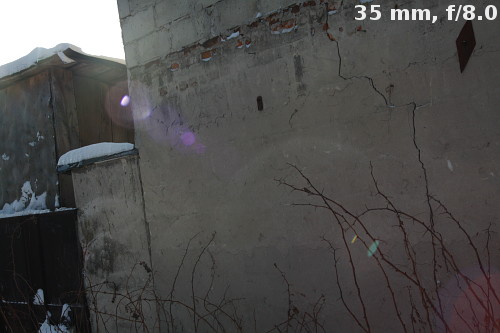 Tokina AT-X DX AF 16.5-135 mm f/3.5-5.6 - Ghosting, flares and transmission Tokina AT-X DX AF 16.5-135 mm f/3.5-5.6 - Ghosting, flares and transmission