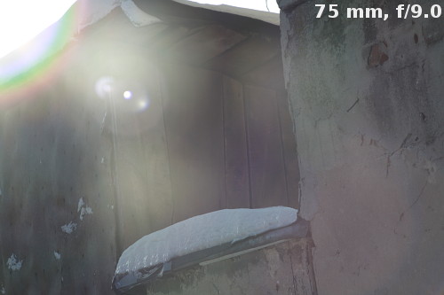 Tokina AT-X DX AF 16.5-135 mm f/3.5-5.6 - Ghosting, flares and transmission Tokina AT-X DX AF 16.5-135 mm f/3.5-5.6 - Ghosting, flares and transmission