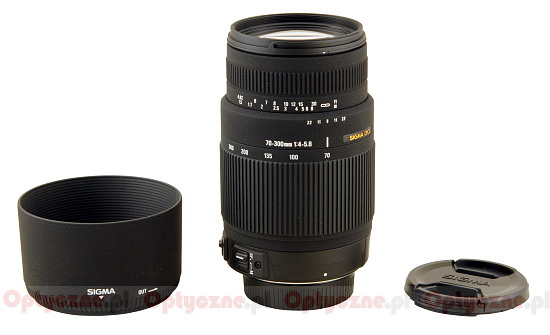 Sigma 70 300 Mm F 4 5 6 Dg Os Review Build Quality And Image Stabilization Lenstip Com
