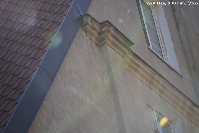 Sony FE 200-600 mm f/5.6-6.3 G OSS - Ghosting and flares