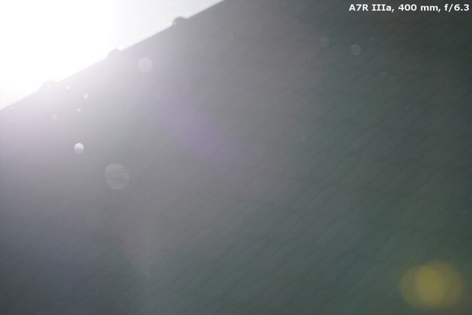 Sony FE 200-600 mm f/5.6-6.3 G OSS - Ghosting and flares