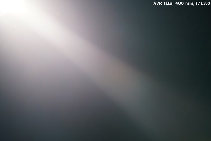 Sony FE 200-600 mm f/5.6-6.3 G OSS - Ghosting and flares