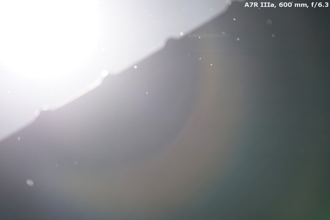 Sony FE 200-600 mm f/5.6-6.3 G OSS - Ghosting and flares