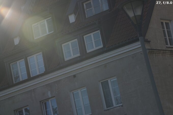 Nikon Nikkor Z 135 mm f/1.8 S Plena - Ghosting and flares