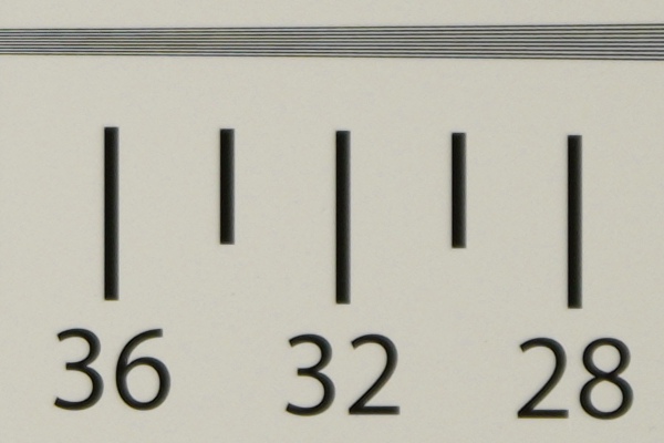 Sony FE 200-600 mm f/5.6-6.3 G OSS - Image resolution