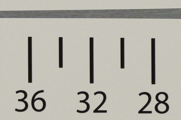 Sony FE 200-600 mm f/5.6-6.3 G OSS - Image resolution