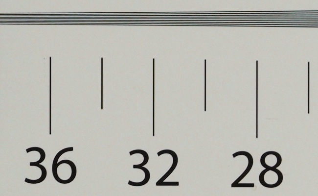 Viltrox AF 16 mm f/1.8 - Image resolution