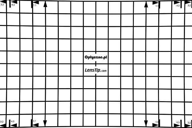 Sony FE 50-150 mm f/2 GM - Distortion and field of view