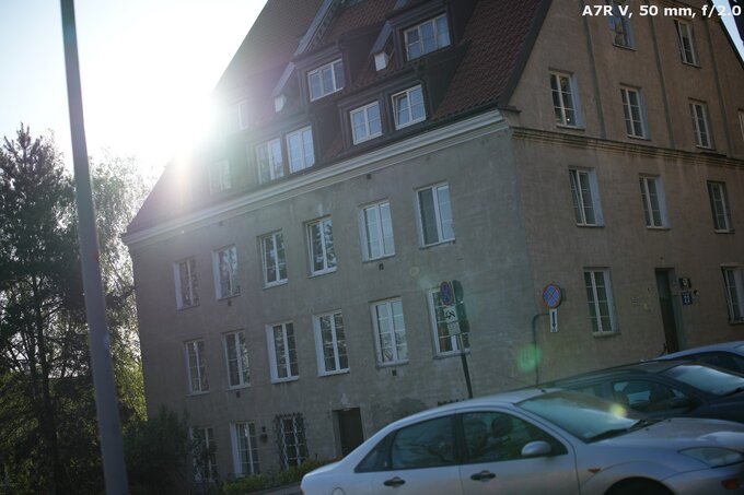 Sony FE 50-150 mm f/2 GM - Ghosting and flares